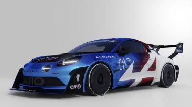 Alpine A110 Pikes Peak - front/nearside static